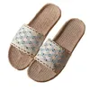 Sapatos femininos de Suihyung Sapatilhas de malha respirável Lavar Chinelos Ladies Casuais Slides Flat Home Sandálias de Linho Feminino 211229