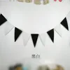 Bandiera in tessuto non tessuto che tira triangolo Stanza dei bambini Bandiere stendardo Decorazioni per feste Striscione colorato Compleanno a casa Alta qualità 2 5xy M2