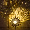Солнце солнечные фонари сад открытый водонепроницаемый металл декоративные ставки для дорожки двора газон патио сад украшения декабря декабря 2002 года