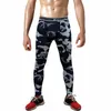 メンズパンツフィットネス男性ロングトレーニングクイックドライオスタイツ圧縮レギンスジム1