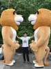 2.6m High Inflável Leão Leão Traje Mascote Para O Parque Tema Abertura Cerimônia Carnival Roupas Para Mascots Personalizados