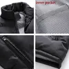Winter Men's Sleeveless Vest Casual Cotton-Padded Photographer Coats Body Warmer Thickened Male Vests Waistcoats XCZ27 201216