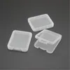 SD XD TF MMC Memory Card Holder CF Cards Protection Container Plastic Transparent Storage Box Jewel Case JK2101XB