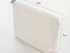 20pcs Sublimation DIY Blank Large Capacity Canvas Cosmetic Bag Zipper Coin Purses