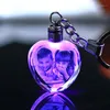 Portachiavi Personalizzato Po Coppia Famiglia Souvenir Regalo Laser intagliato Portachiavi in cristallo Portachiavi con luce colorata a LED Sleutelhanger Chaveiros1