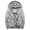 メンズパーカースウェットシャツ冬の濃い暖かいフリースジッパーコートスポーツウェア男性ストリートウェア4xl 5xl 220924
