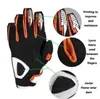 Kolfiberläderhandskar Offroad Vehicle Motorcykel Rider Ridning Racing Locomotive Antifall Gloves3099432