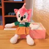 20cm cute hedgehog sonic plush toy animation film and television game surrounding doll cartoon plush animal toys children's Christmas gift