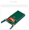 유니버설 휴대 전화 케이스 PU 가죽 Hasp 지갑 플립 방지 보호 커버가 포함 된 HBP 악어 패턴 패션 지갑