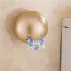 rose gold toilet paper holder