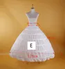 Petticoats Gelin Düğün Petticoat Hoop Anayasası Beyaz Petticoat Tül Elbise Kabarık Etek Vestidos Para La Boda Formal