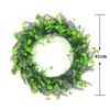 Decorative Flowers & Wreaths Factory Supply Handmade Craft Purple Lavender Products Summer Wreath Front Door Wedding Window Wall Fireplace O