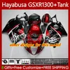 OEM Body + Tank per Suzuki Hayabusa GSXR 1300CC GSXR-1300 1300 cc GSXR-1300 1300 CC 1996 2007 74No.129 GSX-R1300 GSXR1300 96 97 98 99 00 01 GSX R1300 02 03 04 05 06 07 Kit carenatura Blu Blk BLK