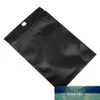 Plastikowe torby Resealable Etui Crafts Crafts Pakunek Mała Grip Seal Torba Hol Hole Matte Clear Zip Saszet 200 sztuk / partia