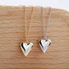 Groothandel 925 zilveren ketting mode nieuwe sieraden hart hanger ketting voor vrouwen meisje geschenken q0531