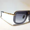 M Osiem okularów przeciwsłonecznych mężczyzn metalowy retro klasyczny unisex okulary przeciwsłoneczne w stylu mody rama płytowa UV 400 Mirror Najwyższa jakość jest wyposażona w pakiet269h