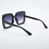 Vengom جديد المتضخم الماس النظارات النساء التدرج مربع قطعة واحدة الفاخرة نظارات الشمس خمر مع uv400