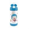12 Ounce Leak Proof Double Wall Vacuum Insulated Food Grade Stainless Steel Thermos Bottle with Straw for Kids LJ201221