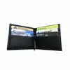 Роскошные кошельки для кредитных карт Мужские кожаные кошельки с держателем карты Money Clip Мужской кошелек с Box229W