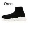 2022 Mens speed runner trainer 1.0 sock Casual shoes Platform womens Sneakers Triple Black White Classic with Lace jogging walking outdoor fly socks speeds boot pr01