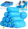 100 Pcs Disposable Shoe Covers Indoor Cleaning Floor Non-Woven Fabric Overshoes Boot Non-slip Odor-proof Galosh Prevent Wet Shoes Covers