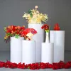 パーティーの装飾の結婚式のDIY 3/5ピースの円柱の台座の陳列アートの装飾ケーキラックの装飾のための柱の柱の柱