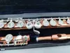 Muramatsu New Gold Lacquer Flute 16 Keys Closed Holes Split E Flute Высококачественный музыкальный инструмент с чехлом