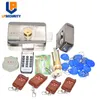 Electronic RFID Gate Lock/Smart Electric Strike Lock Magnetic Induction Door Entry Access Control System y 15tags remotes Y200407