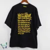 特大の願いTシャツ・グラフィティ・レター・オタク男性女性vetement Tシャツ刺繍G1229