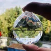 50mm Feng Shui hängende geschliffene Glaskristallkugel Kugel Prismen Suncatcher Anhänger DIY hängende Verzierung Kronleuchter Teil H jllEix