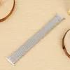 Bekijkbanden Premium Elastische band 16mm roestvrijstalen horlogeband 18 mm geen gespeld metaalvervanging 20 mm polshorloge band 22 mm armband helde22