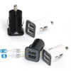 3.1A carregador de carro duplo USB 2 portas veículo portátil adaptador de carregamento automático para Huawei LG Iphone 5 5S 5 7 9 10 11 para Samsung S20 Plus S21 ultra mp3 GPS alto-falante