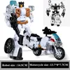 New Haizhixing 5 в 1 трансформация игрушечная игрушка аниме -разрушитель робот автомобиль фигурки самолеты