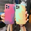 Funda de teléfono suave con pintura al óleo floreciente de acuarela con cuerda para iPhone 12 Pro Max 12 Pro max 12 MiNi 11 Pro Max