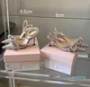 Damen-Abendschuhe, klassische Designer-Damenschuhe, Sandalen, Slides, rote Unterseite, Pumps, lässig, goldfarbene, matte, mit Nieten besetzte Spikes, Slingback-High, y2022