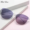Mandelsons 2021 European and American style ladies fashions sunglass glasses trendy metal frame fashion sunglasses299D