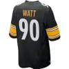 George Pickens 8 Kenny Pickett TJ Watt Camisa de futebol 24 Joey Porter Jr Franco Najee Harris Troy Polamalu Minkah Fitzpatrick Pat Freiermuth Cameron Heyward Bettis