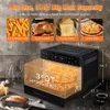 Amerikaanse voorraad Geek Chef Airocook 31QT Air Fryer Broodaster Oven Combo, met extra grote capaciteit, familiegrootte, 18-in-1 aanrecht oven A59