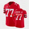 NCAA College Ohio State Buckeyes Jersey de futebol Harry Miller Thayer Munford Luke Wypler Master Teague III Treveyon Henderson Haskell