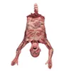 Horror Halloween Ghost Decoration Toys Creepy Scary Prop Party Ornament Bloody Body hanging Ghoul Haunted House Bar Y201006