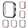 Diamant Fullt skyddande fodral med glas för IWATCH 234567 38mm 40mm 42mm 44mm 41mm 45mm CASESSAMGUNG7670749