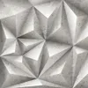 murale Carta da parati 3d pittura carta da parati Carta da parati stereoscopica 3d Carta da parati tridimensionale in marmo con triangolo geometrico muro di fondo