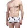 Boxer Sexy pour hommes, slip de natation, taille basse, short de bain, pantalon de maison, vêtements de plage, Sport, couleurs Sui