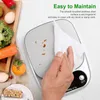 10 kg / 1g lcd arka dijital mutfak ölçeği paslanmaz çelik elektronik terazi pişirme gıda dengesi ölçüm ağırlığı 201211