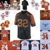 Texas Longhorns Fußballtrikot NCAA College Jake Smith Colt McCoy Earl Campbell Connor Williams Thomas Orakpo Goodwin Huff Griffin Ross