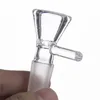 Glasschale 27 mm Kräuterhalter Rauchdurchmesser 14 18 männlich Klarglas Bong Wasserpfeife Dab Bohrinseln