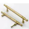 2pcs Antique Gold Door Handles и ручки латунные ящики тянет винтажные кухонные шкафы и мебель