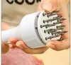 Meat Tenderizer Stainless Steel Manual Hammer Pounder Tenderizing BBQ Grill Steak Pork Pounding Mallet kitchen Cook Tool Accesso 21618097