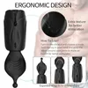 NXY Sex Masturbators Male Onani Cup Penis Masturbator Uthållighet Fördröjning Varaktig träningsenhet Elektrisk Puls Vibrator Toy för män 220127