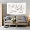 Bella donna Bandiera preventivo motivazionale Art Poster Polyester 96 * 144 cm Decorazione della casa Wall Hang Metope Adornment 4 Gommieri Decorazioni per la parete ispiratrice